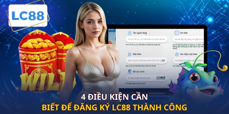 4 điều kiện cần biết để đăng ký LC88 thành công
